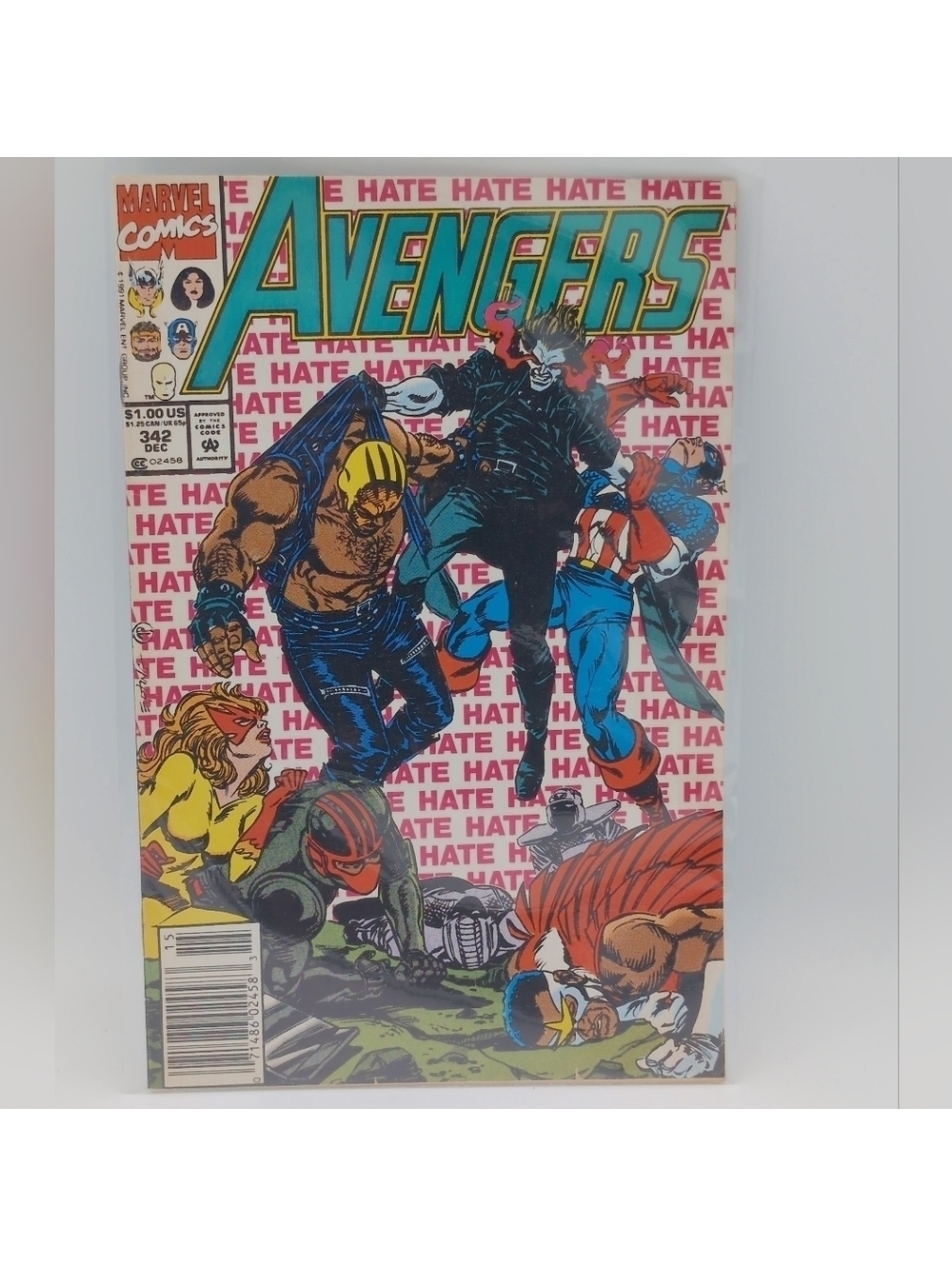 Marvel Avengers #342 1991 Comic Book